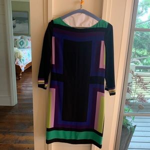 Dvf silk dress